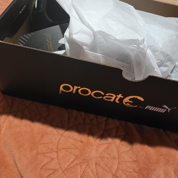 Puma Black Quilted Sneakers with Multicolor Speckled Laces - Picture 13 of 15